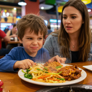picky eater child refusing food