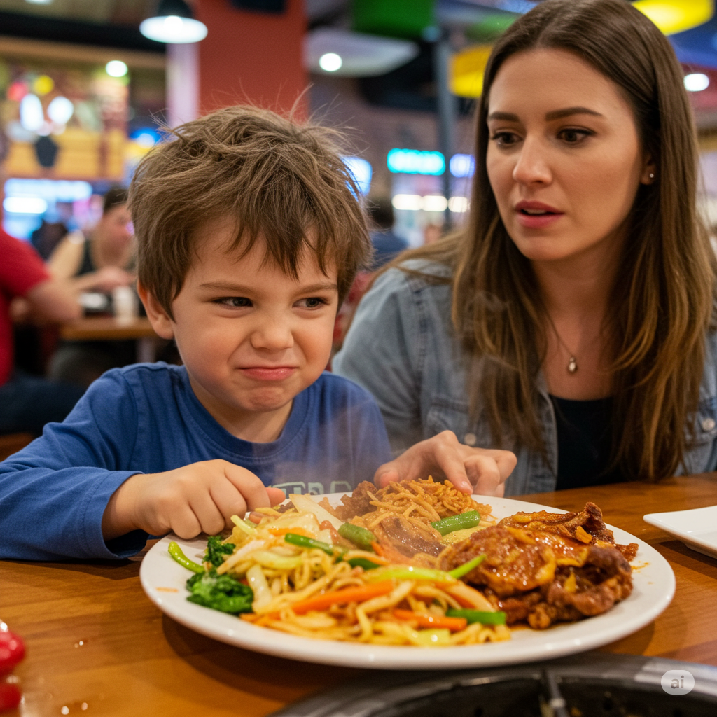 picky eater child refusing food